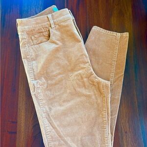 Loft Jeans Womens 31 Brown Corduroy Stretch High Rise Skinny *GUC*
